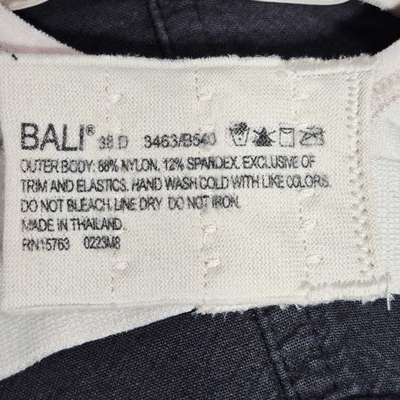 36C Bali 3463 Comfort Revolution Wire Free‎ Bra Beige - Picture 4 of 4